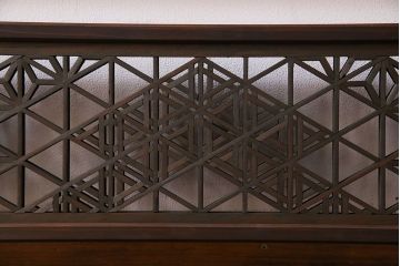 アンティーク雑貨　和製アンティーク　味わい深い和の雰囲気が漂う欄間(明かり取り、明り取り)(2)