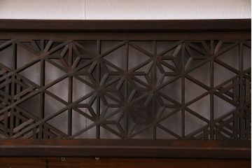 アンティーク雑貨　和製アンティーク　味わい深い和の雰囲気が漂う欄間(明かり取り、明り取り)(2)