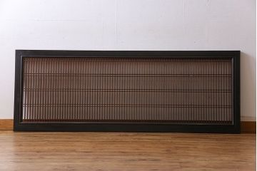 アンティーク雑貨　古い木の質感が味のあるアンティーク欄間(明り取り、明かり取り)(1)