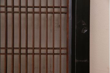 アンティーク雑貨　古い木の質感が味のあるアンティーク欄間(明り取り、明かり取り)(1)