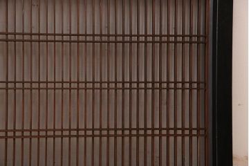 アンティーク雑貨　古い木の質感が味のあるアンティーク欄間(明り取り、明かり取り)(2)