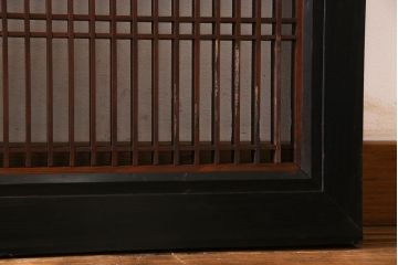 アンティーク雑貨　古い木の質感が味のあるアンティーク欄間(明り取り、明かり取り)(2)