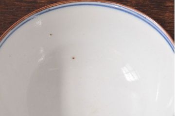 アンティーク雑貨　和製アンティーク　色絵　蓋付き茶碗2客セット(3)