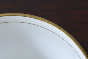 イギリスビンテージ　AYNSLEY(エインズレイ)　Orchard Gold(オーチャードゴールド)　カップ&ソーサー(洋食器)