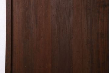 和製アンティーク　マス目格子　柾目が上品で美しいドア(きつね格子、狐格子、木製扉、建具)
