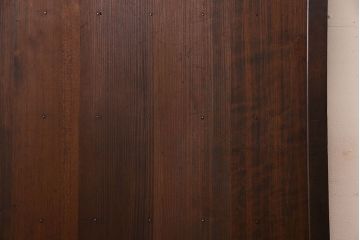 和製アンティーク　マス目格子　柾目が上品で美しいドア(きつね格子、狐格子、木製扉、建具)