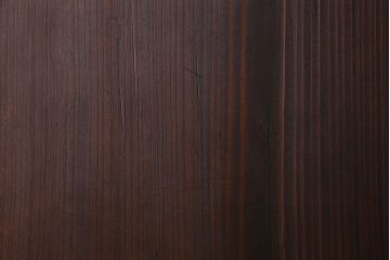 和製アンティーク　格子の帯がアクセントのシンプルな格子帯戸(引き戸、仕切り戸、建具)2枚組