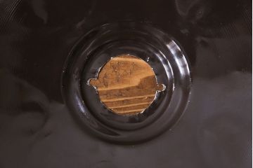 アンティーク雑貨　和製アンティーク　レトロな雰囲気漂うシンプルなオイルランプ(照明)