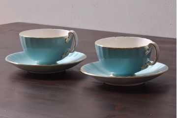 イギリスビンテージ　AYNSLEY(エインズレイ) コテージガーデン　カップ&ソーサー2客セット(洋食器)