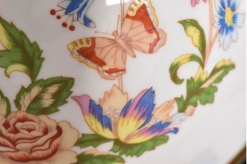 イギリスビンテージ　AYNSLEY(エインズレイ) コテージガーデン　カップ&ソーサー2客セット(洋食器)