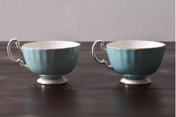 イギリスビンテージ　AYNSLEY(エインズレイ) コテージガーデン　カップ&ソーサー2客セット(洋食器)