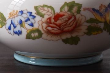 イギリスビンテージ　AYNSLEY(エインズレイ) コテージガーデン　ポット3点セット(洋食器)