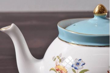 イギリスビンテージ　AYNSLEY(エインズレイ) コテージガーデン　ポット3点セット(洋食器)