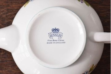 イギリスビンテージ　AYNSLEY(エインズレイ) コテージガーデン　ポット3点セット(洋食器)