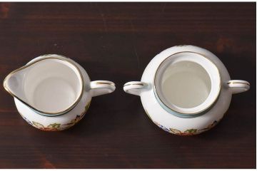 イギリスビンテージ　AYNSLEY(エインズレイ) コテージガーデン　ポット3点セット(洋食器)