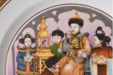 アンティーク雑貨　中古　ROYAL COPENHAGEN(ロイヤルコペンハーゲン)　プレート(洋食器)2枚セット(1)