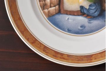 中古　ROYAL COPENHAGEN(ロイヤルコペンハーゲン)　プレート(洋食器)2枚セット(2)