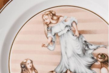 中古　ROYAL COPENHAGEN(ロイヤルコペンハーゲン)　プレート(洋食器)2枚セット(3)