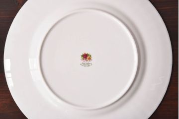 イギリス　Royal Albert(ロイヤルアルバート) オールドカントリーローズ　プレート3枚セット