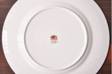 イギリス　Royal Albert(ロイヤルアルバート) オールドカントリーローズ　プレート3枚セット