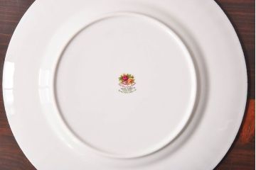 イギリス　Royal Albert(ロイヤルアルバート) オールドカントリーローズ　プレート3枚セット