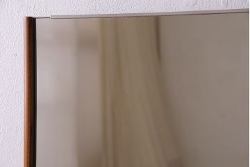 中古　民芸家具　姿鏡が印象的な高級感漂う国産の鏡台(姿見、ドレッサー)