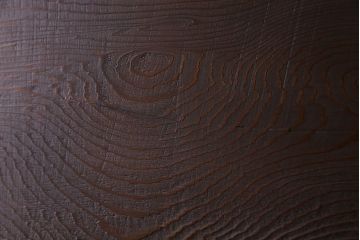 大正ロマン　レトロデザインの色ガラス入りアンティークドア(扉)