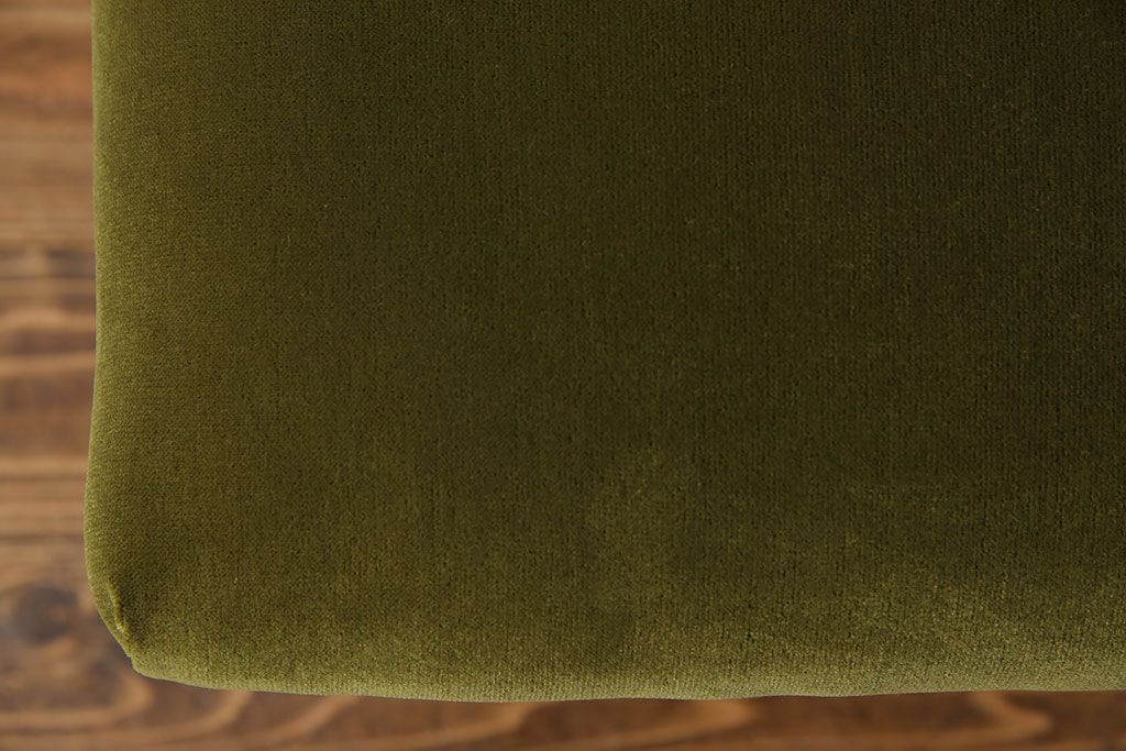 アンティーク家具　大正ロマン　古いナラ材のアンティーク回転椅子(イス、ワークチェア)