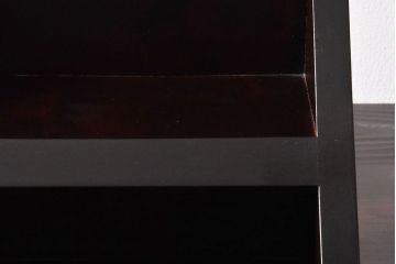 アンティーク雑貨　中古　北海道民芸家具　小さな飾り棚(花台、ディスプレイ台)2個セット