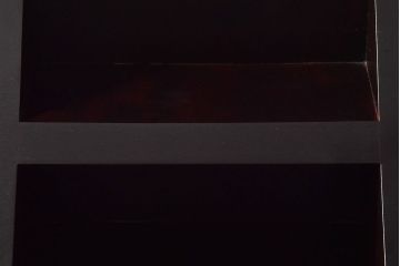 アンティーク雑貨　中古　北海道民芸家具　小さな飾り棚(花台、ディスプレイ台)2個セット