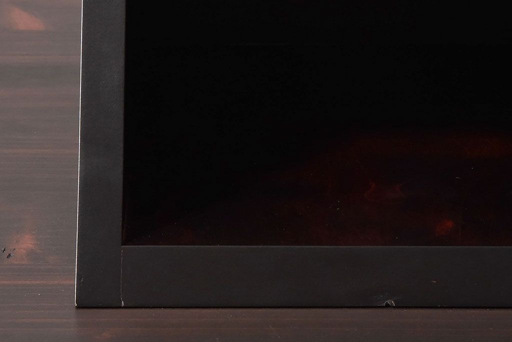 アンティーク雑貨　中古　北海道民芸家具　小さな飾り棚(花台、ディスプレイ台)2個セット