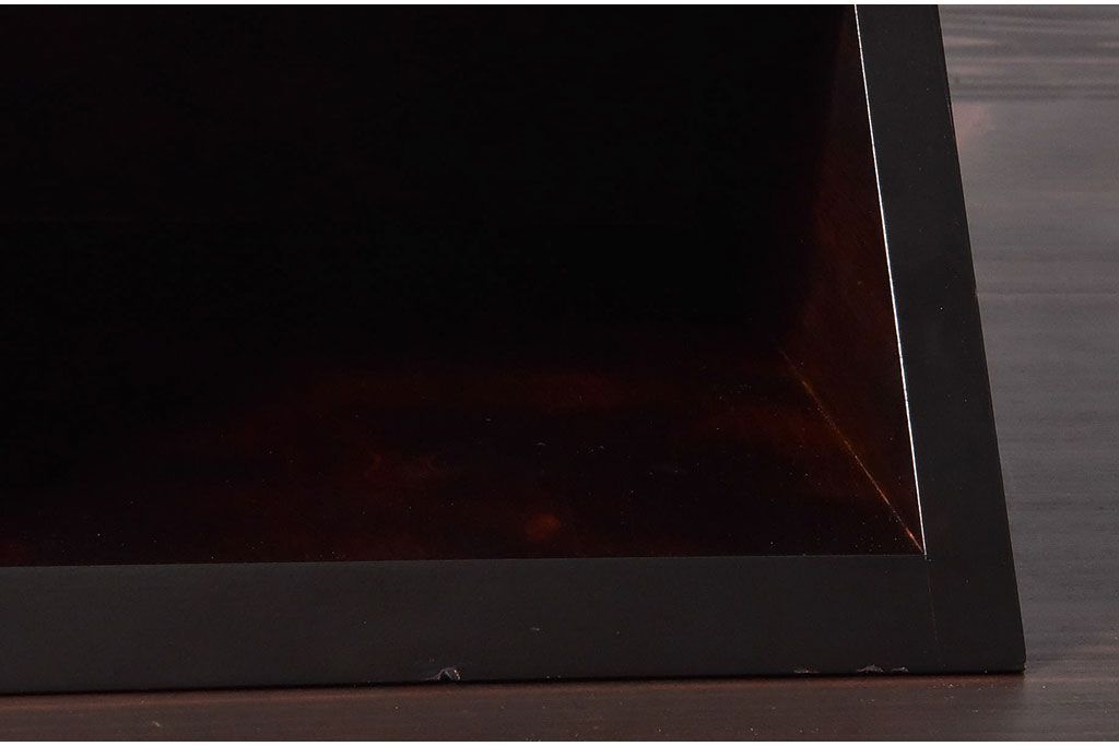 アンティーク雑貨　中古　北海道民芸家具　小さな飾り棚(花台、ディスプレイ台)2個セット