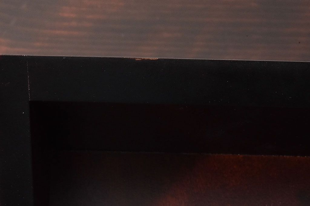 アンティーク雑貨　中古　北海道民芸家具　小さな飾り棚(花台、ディスプレイ台)2個セット