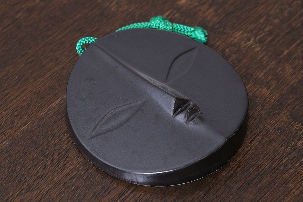 アンティーク雑貨　信楽焼　日本万国博覧会記念「太陽の顔」・外箱付き