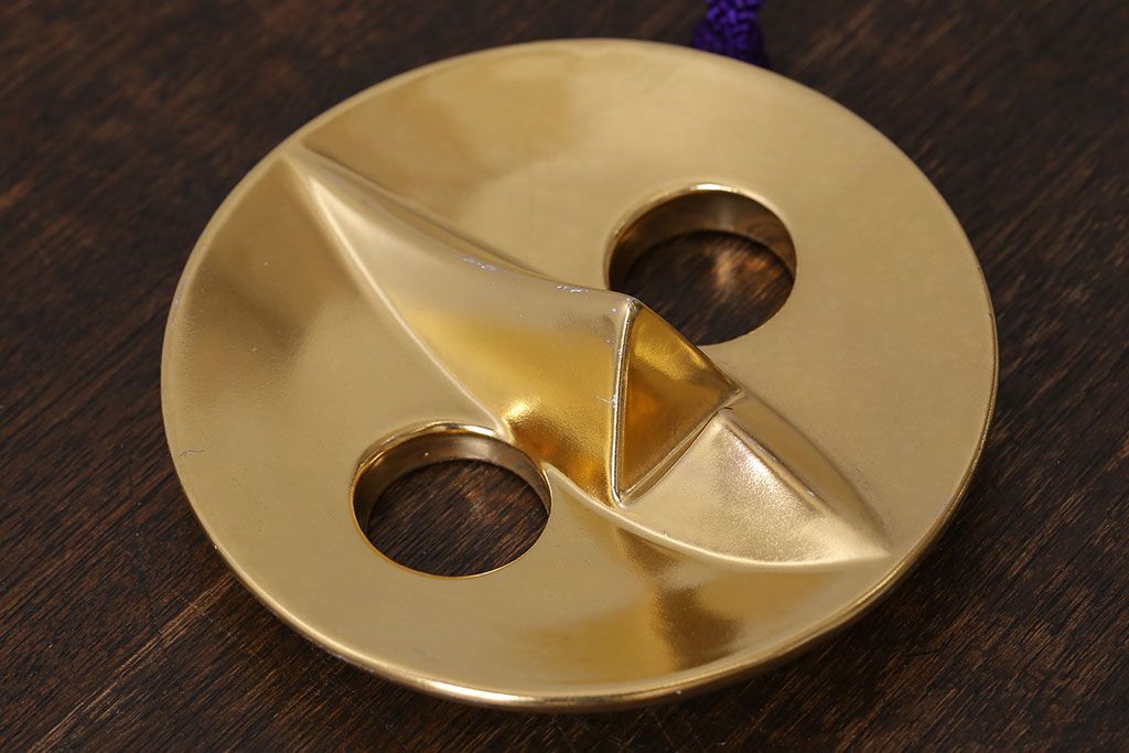 アンティーク雑貨　信楽焼　日本万国博覧会記念「太陽の顔」・外箱付き