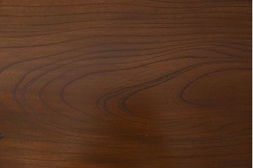 アンティーク家具　和製アンティーク　天板一枚板　ケヤキ材の木目が魅力的な鉄脚ローテーブル(サイドテーブル、カフェテーブル)