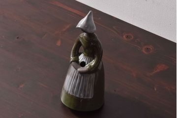 アンティーク雑貨　スウェーデン製　Gantofta Elsi Bourelius　ビンテージ花瓶