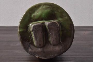 アンティーク雑貨　スウェーデン製　Gantofta Elsi Bourelius　ビンテージ花瓶