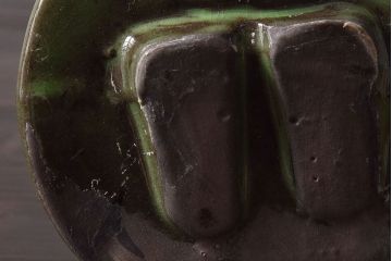 アンティーク雑貨　スウェーデン製　Gantofta Elsi Bourelius　ビンテージ花瓶