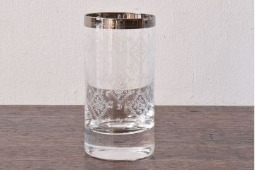 未使用品　ノリタケ(Noritake)　SCHOTT　ZWIESEL(ショット・ツヴィーゼル)　タンブラーペアセット(銀彩)(グラス、コップ)