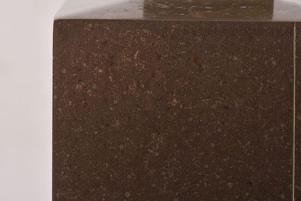 アンティーク雑貨　【H様ご成約済み・ご決済用】蓮田修吾郎　朧銀　一輪生　スタイリッシュなデザインの花瓶(文化勲章、受章)