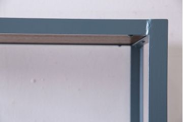 ラフジュオリジナル　落ち着いた色合いのアイアンラック(飾り棚、陳列棚)