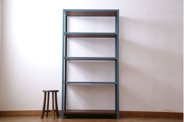 ラフジュオリジナル　落ち着いた色合いのアイアンラック(飾り棚、陳列棚)