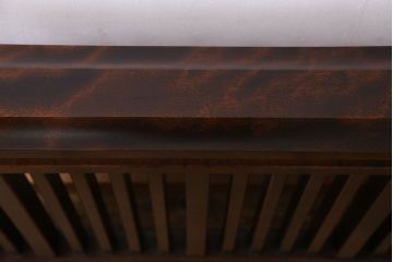 アンティーク雑貨　中古　北海道民芸家具　絶版品 シックな色合いのパーテーション(衝立て)(定価約13万円)