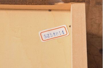 中古　北海道民芸家具　絶版品　赤みがかった色合いが魅力的な小引き出し(整理箱、チェスト)(1)