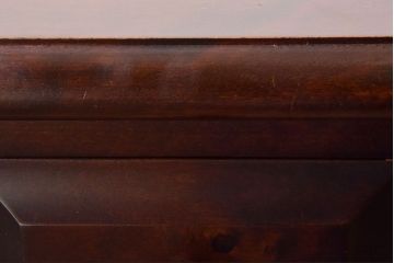 中古　北海道民芸家具　絶版品　赤みがかった色合いが魅力的な小引き出し(整理箱、チェスト)(2)