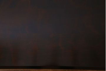 中古　北海道民芸家具　濃い色合いと滑らかな質感が魅力的なセンターテーブル(リビングテーブル)