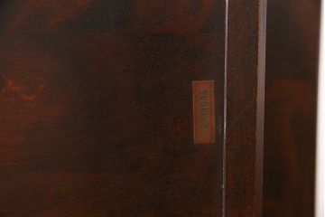 中古　北海道民芸家具　濃い色合いと滑らかな質感が魅力的なセンターテーブル(リビングテーブル)