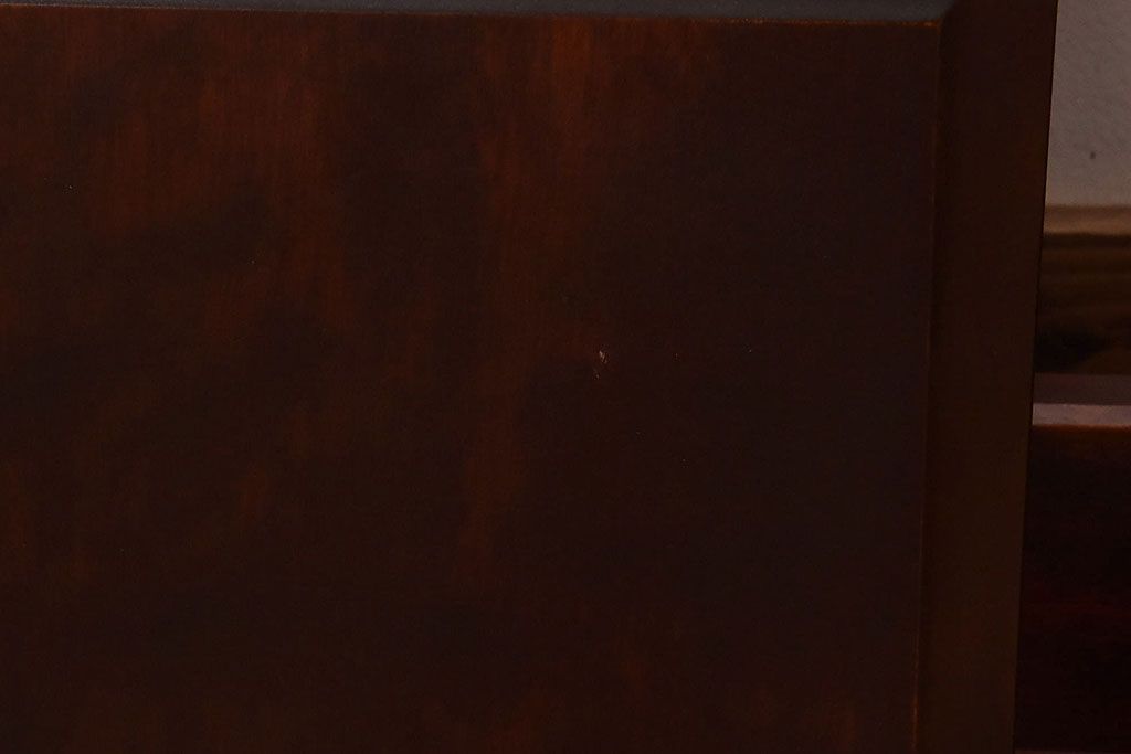 中古　北海道民芸家具　シックな雰囲気漂うマガジンラック