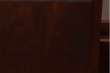 中古　北海道民芸家具　シックな雰囲気漂うマガジンラック